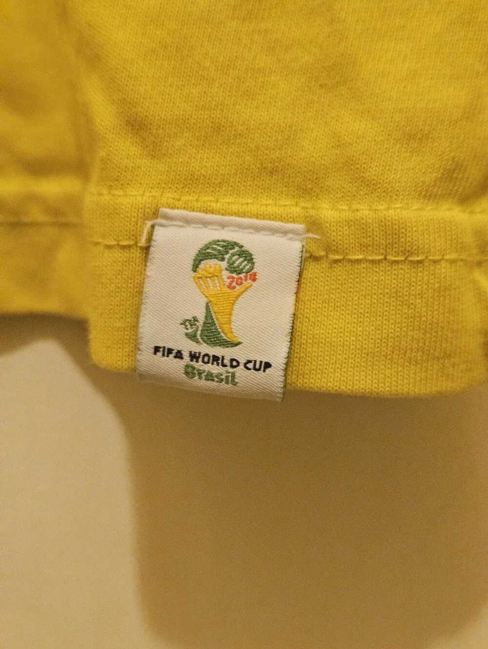 adidas Yellow Brasil Graphic Short Sleeve Tee